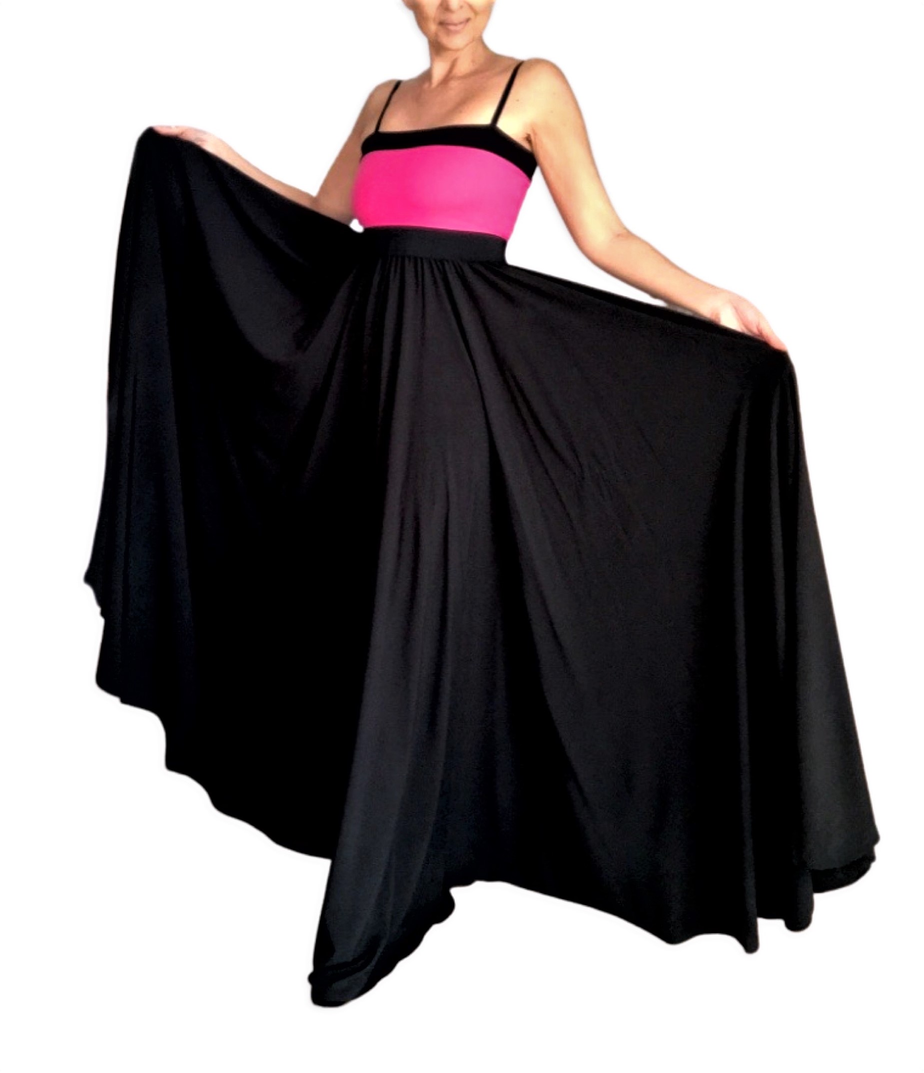 Dlouhé letní šaty BOROS DR-L-BL01